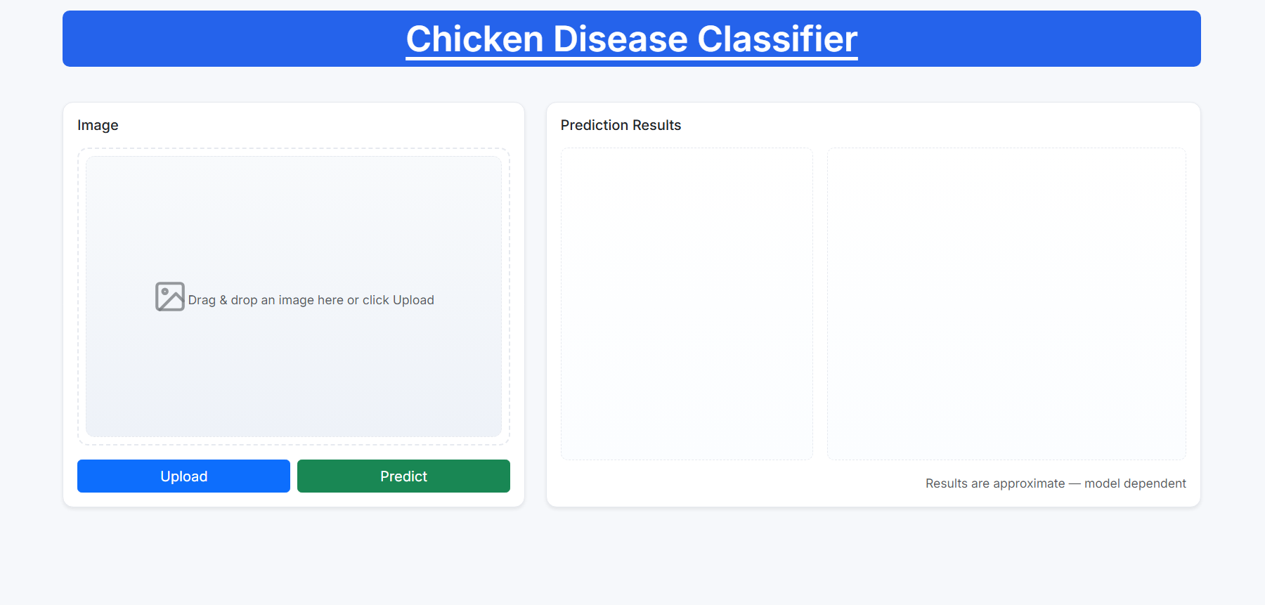 CNN-Disease Predictor Project